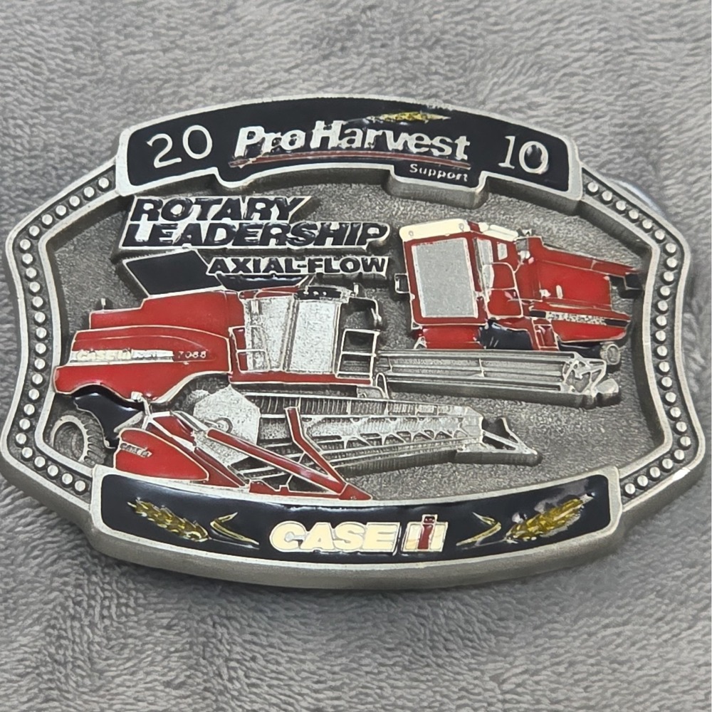 CASE International Harvester Belt Buckle 2010 ProHarvest Support #508 Of 750